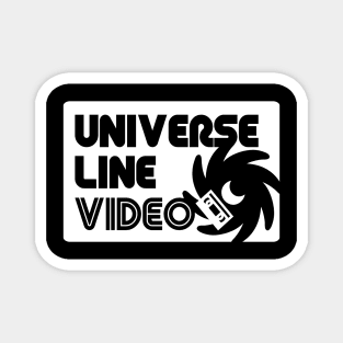 Universe Line Video (BW Switched) Magnet