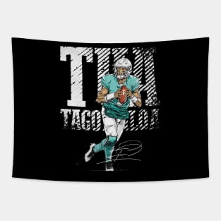 Tua Tagovailoa Miami Bold Tapestry