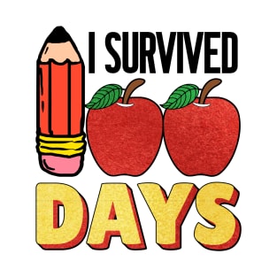 I SURVIVED 100 DAY OF SCHOOL T-Shirt