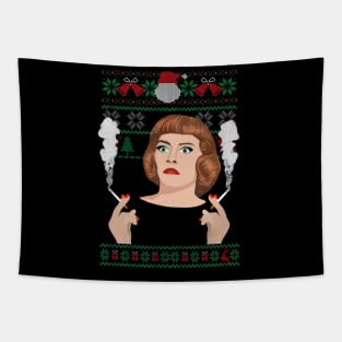 Ugly Christmas Bette Tapestry