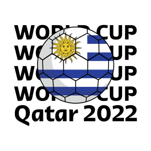 World Cup Qatar 2022  - Team Uruguay T-Shirt