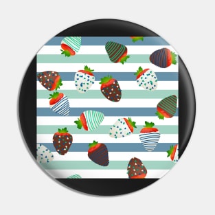 Sailor Neptune Themed Strawberries Pin