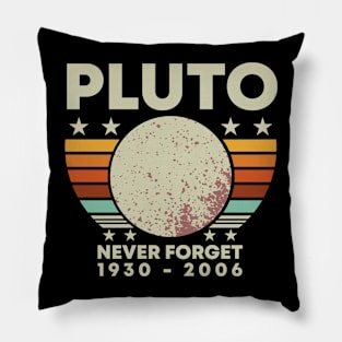 Pluto Forever in Our Hearts Pillow