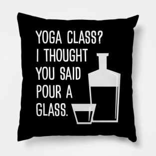 Yoga Class Pillow