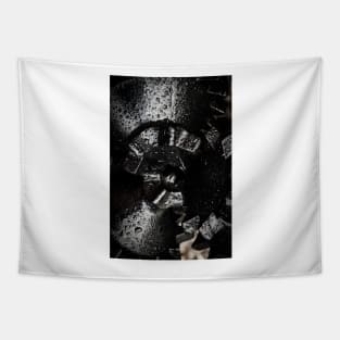 Black Tricone Drill Bit Tapestry