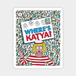 Where's Katya? Magnet