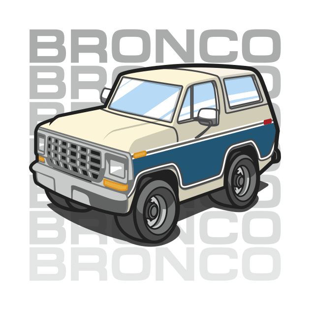 Ol' Bronco by jepegdesign