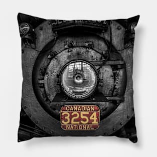 Steam Locomotive Headlamp Pillow