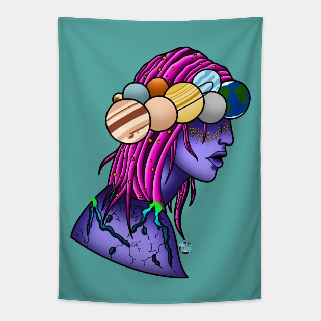 Hush Tapestry by ColorMix Studios