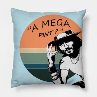 Johnny deep: " a mega pint? " Pillow