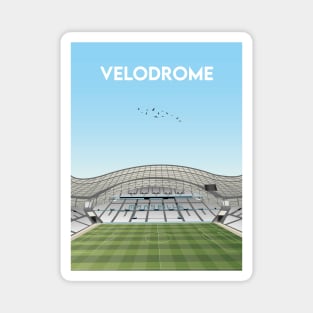Stade Velodrome Illustration Magnet