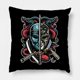 Snake Yakuza Pillow