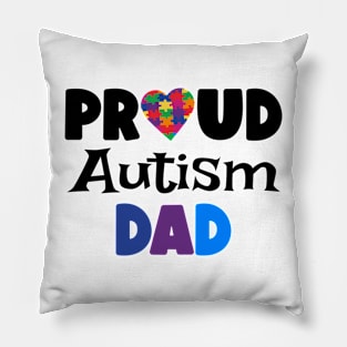 Proud Autism Mom Autism Awareness Gift for Birthday, Mother's Day, Thanksgiving, Christmas Pillow