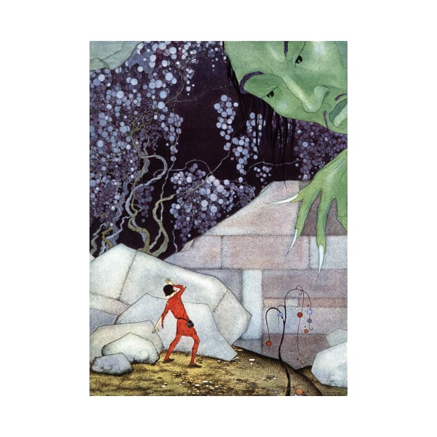 Henry and the Giant by Virginia Frances Sterrett by vintage-art