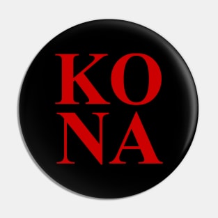 KONA SWIM BIKE RUN TRIATHLON Pin