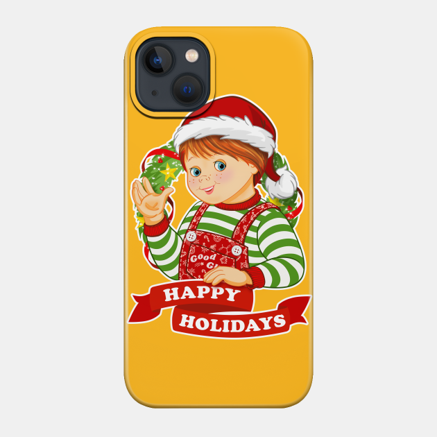 Child's Play - Happy Holidays - Chucky - Chucky - Phone Case