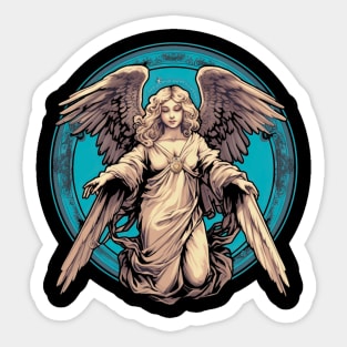 angel gril  Sticker for Sale by Michae5horpe