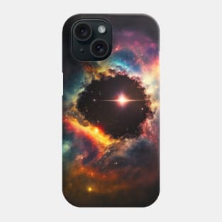 Color explosion, Colorful, With pattern, Space Phone Case