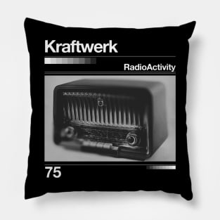 Kraftwerk - Radio Activity // 90's Design Pillow