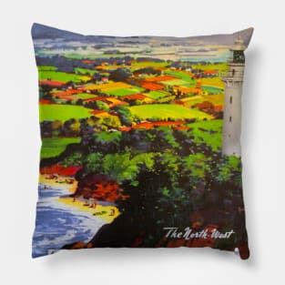 Vintage Travel - Tasmania Pillow