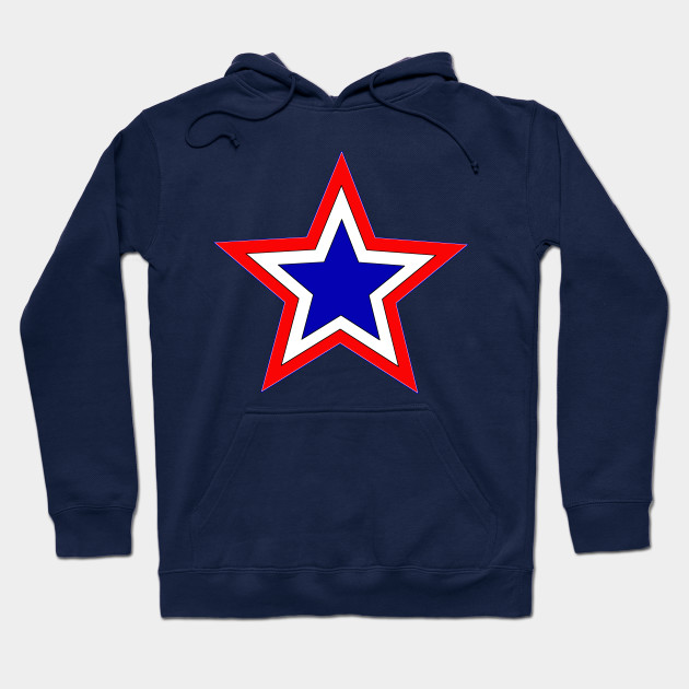 blue star sweatshirt