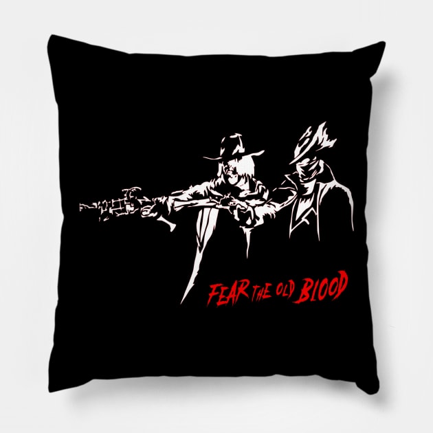 Fear the Old Blood Hunters Pillow by OtakuPapercraft