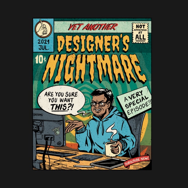 Designers Nightmare Comic Front Page by FelippaFelder