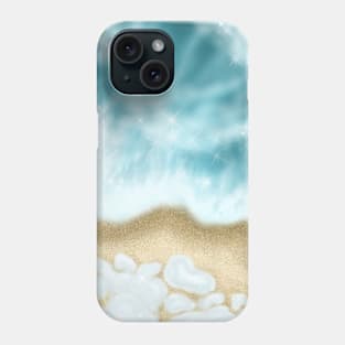 SNOW ON THE BEACH Phone Case