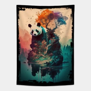 Panda Paradise Tapestry