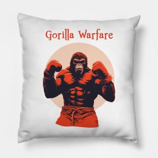Gorilla Warfare Pillow
