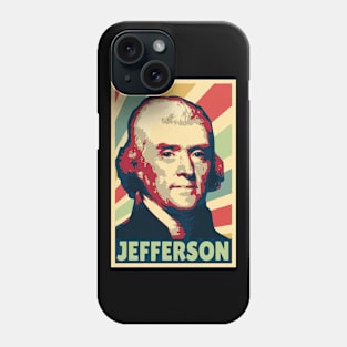 Thomas Jefferson Vintage Colors Phone Case