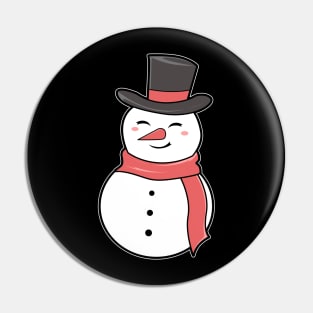 Cute Snowman Pin