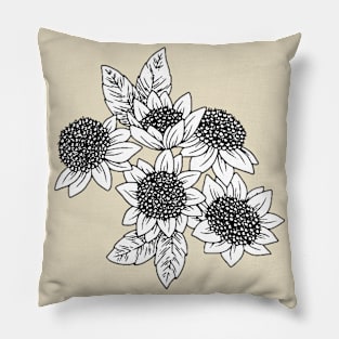 Flowers near me Pillow