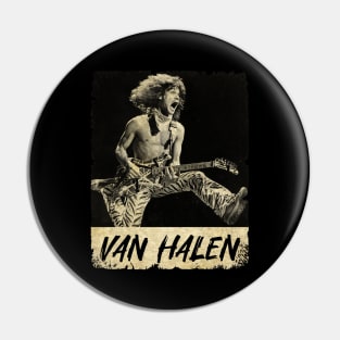 Van Halen Retro Pin