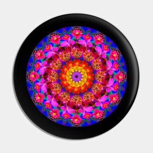 Mandala Magic - Floral Pinata Pin