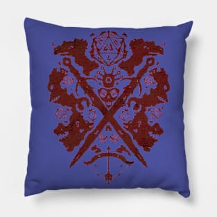 Roleplaying Rorschach Pillow