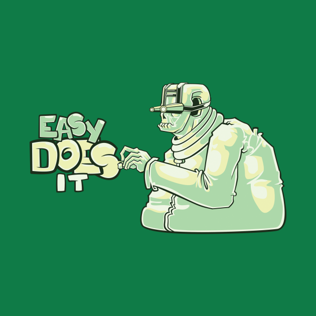 Easy Does It Vector TShirt TeePublic