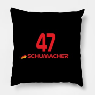 Mick Schumacher F1 Pillow