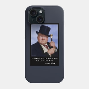 W. C. Fields Phone Case