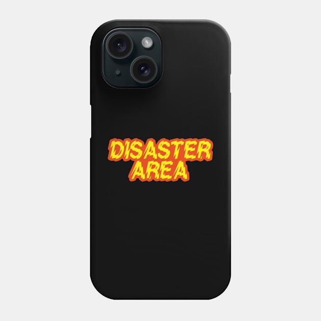 Disaster Area Phone Case by Galactic Hitchhikers