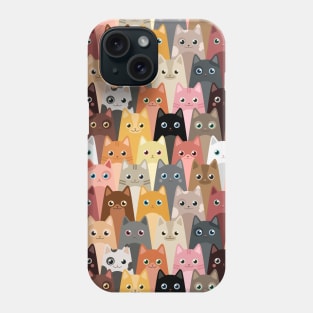 Cats Pattern Phone Case