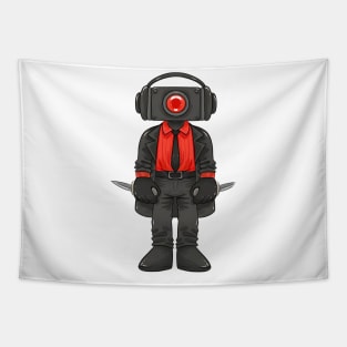 Skibidi toilet titan speakerman 2 Tapestry