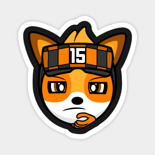 Thinking Gamer Fox Strattzr Magnet