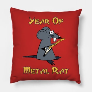 Year Of The Rat (Metal) 2020 Chinese New Year Pillow