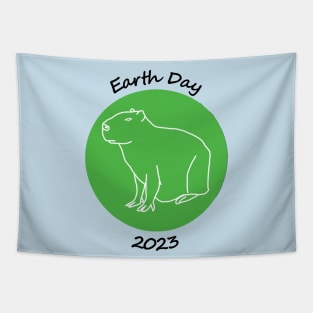 Earth Day 2023 and Capybara Tapestry