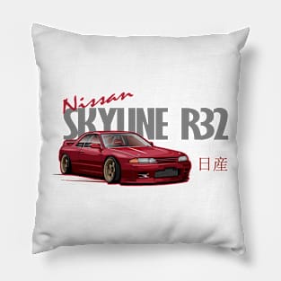 Nissan Skyline R32 Pillow