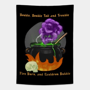 Double, Double Toil And Trouble Tapestry