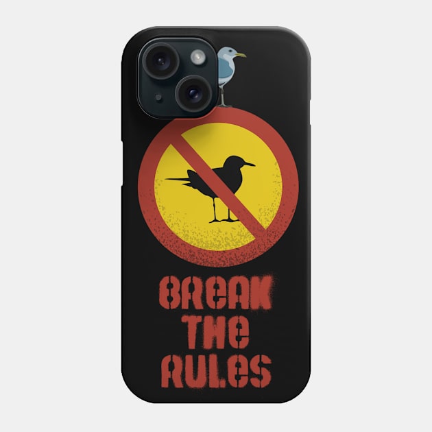 Break the rules Phone Case by atizadorgris