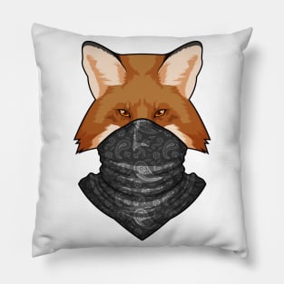 Fox as Bandit with Kerchief Pillow