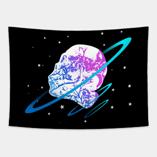 Space Skull Tapestry